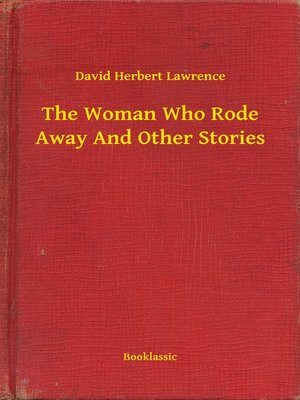 cover image of The Woman Who Rode Away and Other Stories